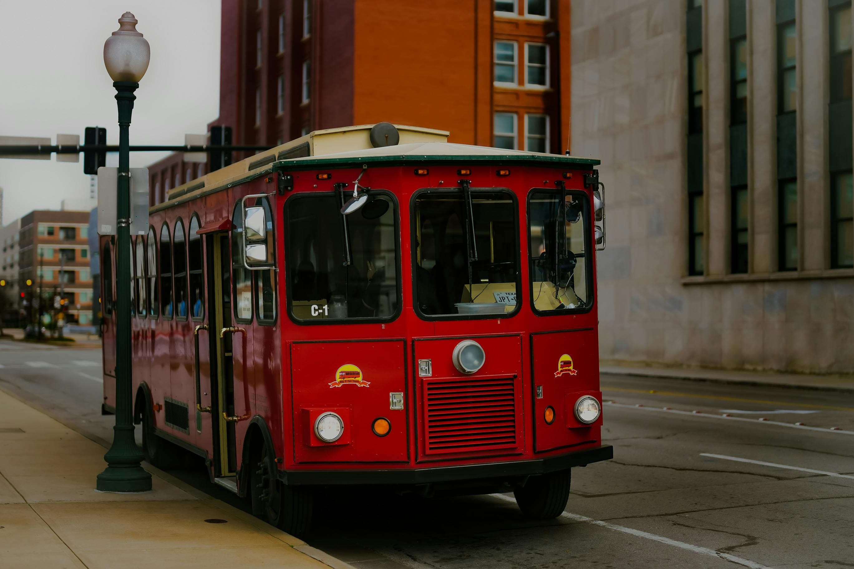 New Orleans Wedding Trolley